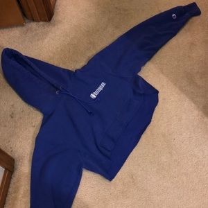 Cropped champion hoodie